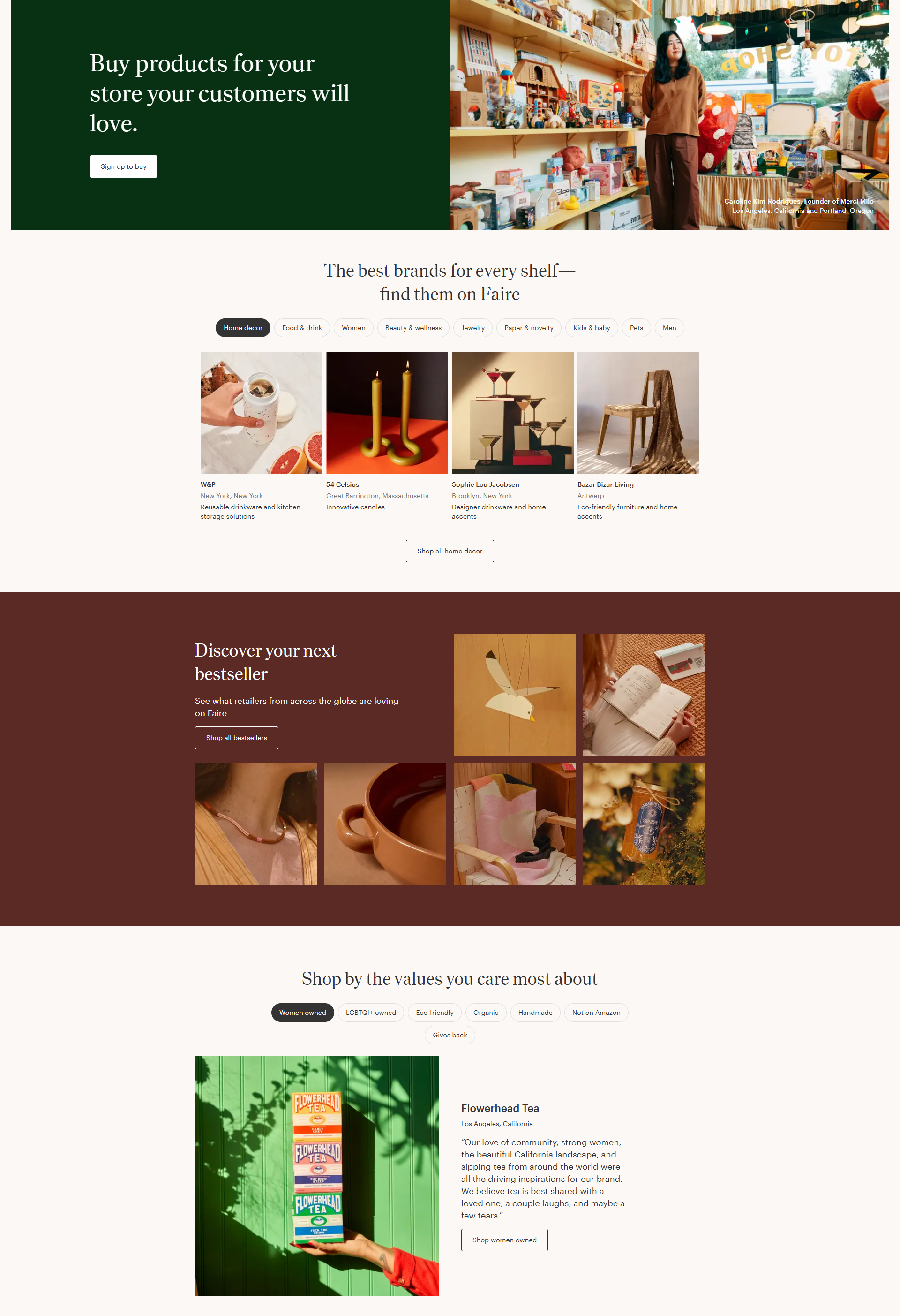 Wholesale Marketplace for Retailers & Brands